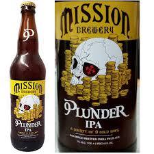 Mission Plunder 9 Hop beer Label Full Size