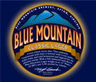 Blue Mountain Lager beer