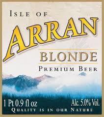 Arran Blonde beer Label Full Size