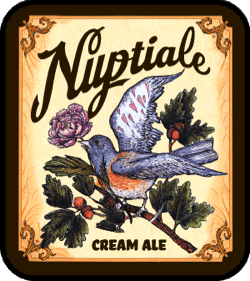 Ninkasi Nuptiale Cream Ale beer Label Full Size