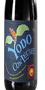 5 Rabbit Yodo Con Leche w/ Vanilla beer Label Full Size