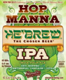 Shmaltz He'Brew Hop Manna IPA Batch #4 beer