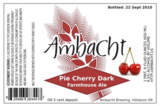 Ambacht Pie Cherry Dark beer