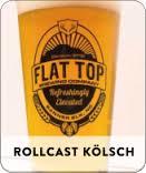 Flat Top Rollcast beer Label Full Size