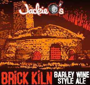 Jackie O's Brick Kiln 2014 beer Label Full Size