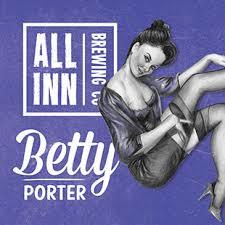 All Inn Betsy beer Label Full Size