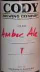 Codyʼs Original North Shore Amber Ale beer