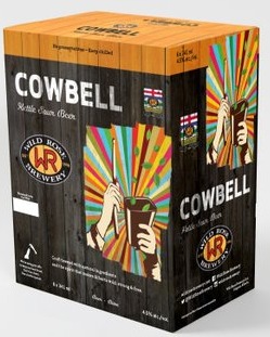 Wild Rose Cowbell Kettle Sour beer Label Full Size