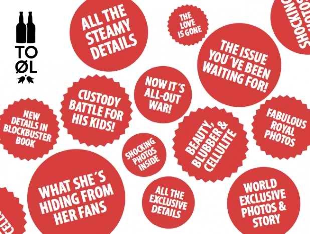 To Øl Gossip Gose beer Label Full Size