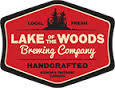 Lake of the Woods Big Timber beer Label Full Size