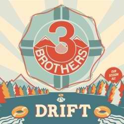 Brothers Drift Session IPA beer Label Full Size