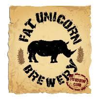 Fat Unicorn Naughty Amber beer Label Full Size