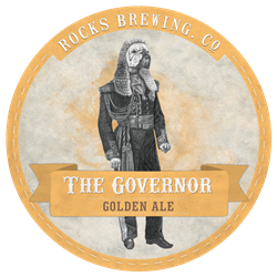Rocks Governor Golden Ale beer Label Full Size