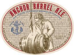 Anchor Barrel Aged Ale beer Label Full Size