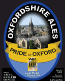 Oxfordshire Pride of Oxford beer