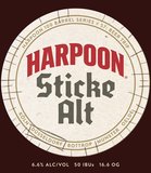 Harpoon Sticke Alt beer