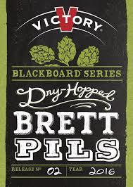 Victory Brett Pilsner beer Label Full Size