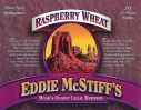 Eddie McStiff's Raspberry Wheat beer Label Full Size
