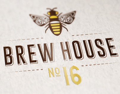 Brew House Belgian Witbier beer Label Full Size