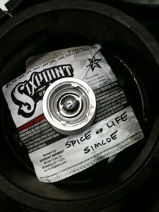 Sixpoint Spice of Life Simcoe beer Label Full Size