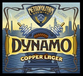 Metropolitan Dynamo Copper w/ Ancho Chili Peppers beer Label Full Size