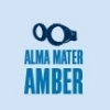 PostDoc Alma Mater Amber beer Label Full Size