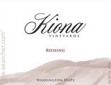 Kiona Riesling 2014 wine