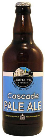 Saltaire Cascade Pale Ale beer Label Full Size