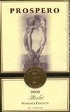 Prospero Merlot wine