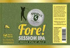Shebeen Fore! Session IPA beer Label Full Size