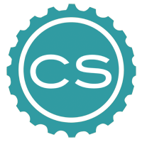 Crafter Space Blazing Trail beer Label Full Size