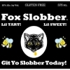 Black Fox Slobber beer Label Full Size