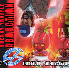 Pipeworks Cherry Truffle Abduction 2016 beer Label Full Size