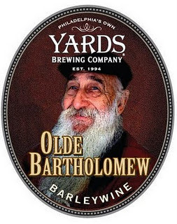 Yards Old Bartholomew 2010 beer Label Full Size