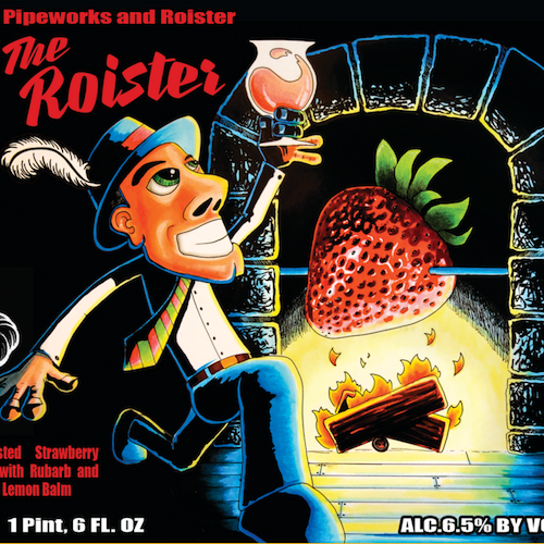 Pipeworks The Roister beer Label Full Size