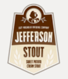 Lazy Magnolia Jefferson Stout Chocolate & Cascade Hops beer