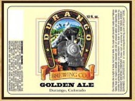 Durango Golden Ale beer Label Full Size
