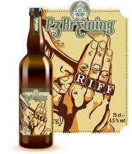 P3 Riff beer Label Full Size