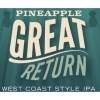 Hardywood Park The Great Return w/ Pineapple beer Label Full Size