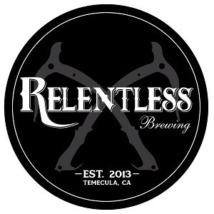 Relentless Cherry Gose beer Label Full Size