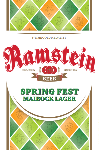 High Point Ramstein Maibock beer Label Full Size