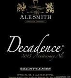 AleSmith Barrel-Aged Decadence beer
