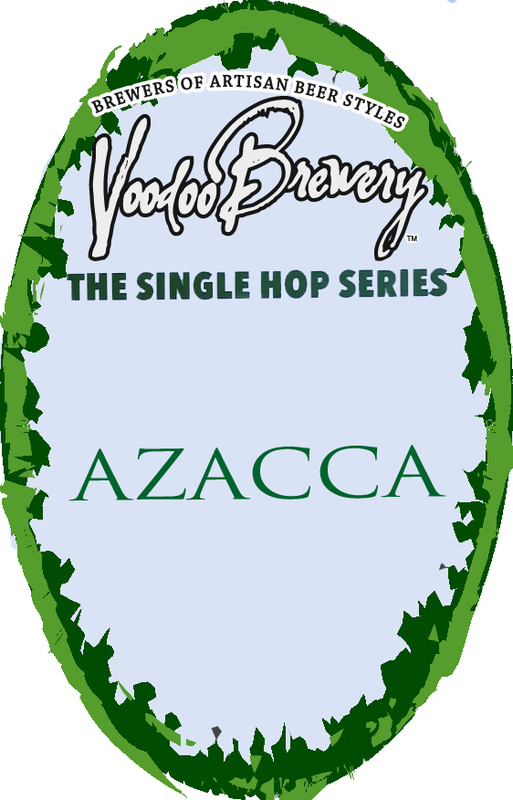 Voodoo Single Hop Series: Azacca beer Label Full Size