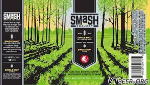 Long Trail Smash Project #4 beer Label Full Size
