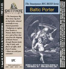Smuttynose Baltic Porter 2009 beer Label Full Size