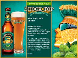 Shock Top Wheat IPA beer Label Full Size