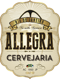 Allegra Oatmeal Dry Stout beer Label Full Size