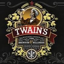 Twain's Savage beer Label Full Size