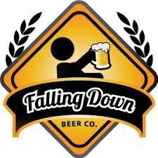 Falling Down Suburban Home beer Label Full Size