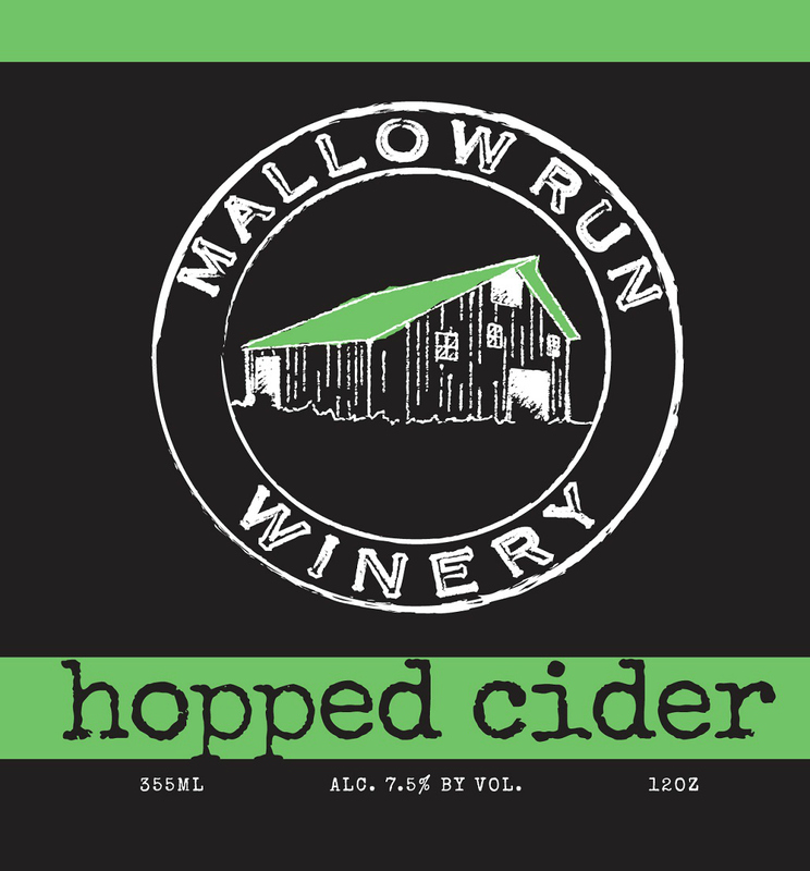 Mallow Run Hopped Cider beer Label Full Size